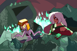 mechandra:  Commission! Lapis Lazuli found something in the rubble!  rofl XD