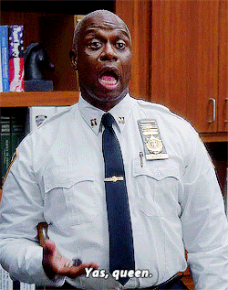 brichibi:  nessa007:The fact that Andre Braugher has still not won an Emmy and hasn’t even been nominated in recent years for his portrayal of Captain Raymond Holt is an absolute travesty. HE HASN’T?! WHAT?!