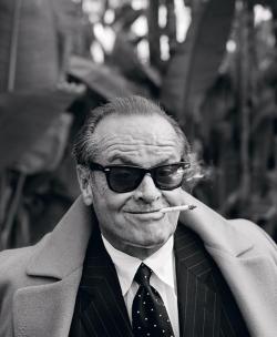 petersonreviews:  Jack Nicholson photographed by Lorenzo Agius, 2007  @dril out in the wild