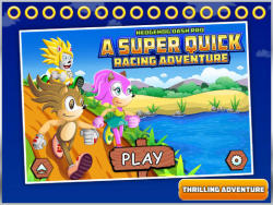 shenaniganza:  A Hedgehog Dash HD – Super Quick Multiplayer Racing Adventure Jiffy the hedgehog needs your help racing across the forest with his buddies! Compete with your friends and the clock in this super fun multiplayer adventure. Fun for the kids