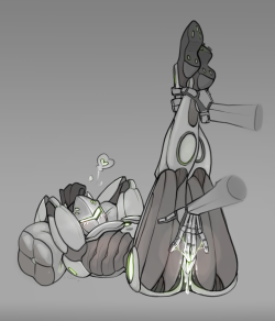 naughtyspaghatti: Zen helping Genji with some stretches I guess///