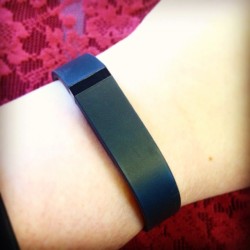 Go my #Fitbit on today 🏃 time for 10,000 steps &amp; some good eating. #fitbitband #fitness #10000stepsaday #black #hot #tech