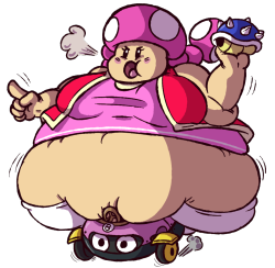 toadette quit it you&rsquo;re embarrassing your country commission for eviljelly edit: forgot the stripe on her dress