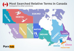 canadianslut:  kaz0o-kid:  buzzfeedcanada:  This Is What Porn Canadians Are Searching For …the top search in Quebec is “Quebec.”   i feel the need kinkshame quebec   hey yall i’m from the creampie capital! 