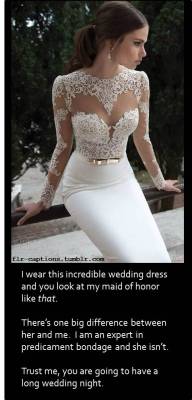 flr-captions:  I wear this incredible wedding