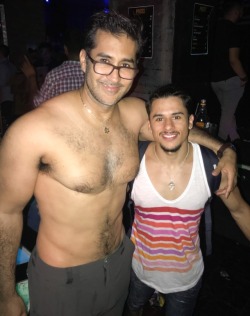 sergiokardenas:  With the one and only Armond Rizzo at Club Papi