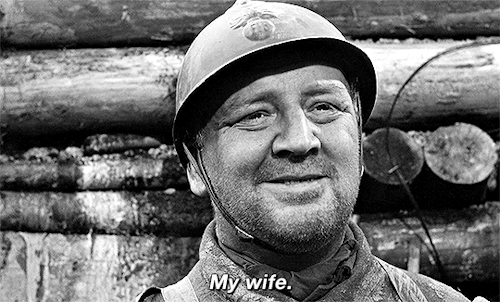 pathsofglory:Have you got a wife, soldier?     Paths of Glory (1957) dir. Stanley Kubrick
