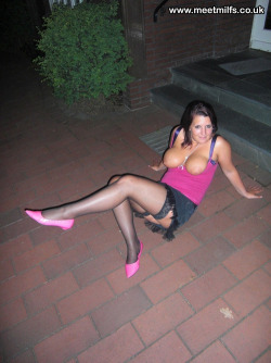real-uk-milfs:  Reblog if you want to take this UK milf home and ravage her all night
