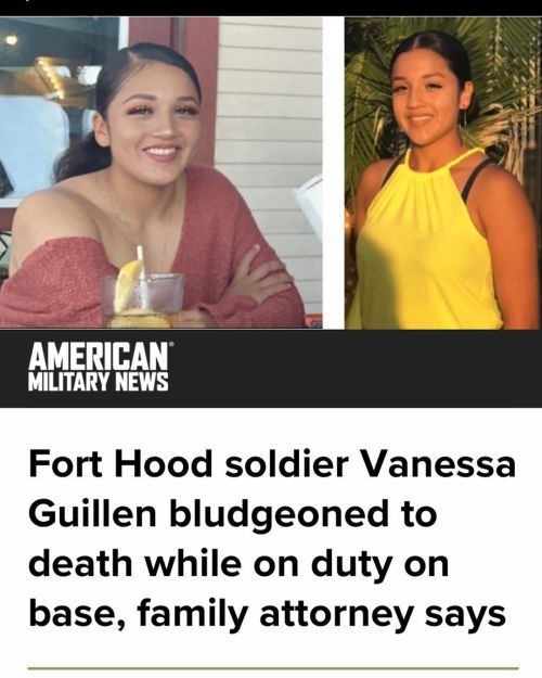 Im sick to my stomach. I hope that her death same as George Floyd’s, creates a movement and opens the eyes of everyone to the fact that there is abuse of our young women and men of our military. This is something that continuously happens and it just