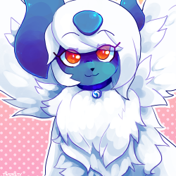 twirity:  Mega Absol is adorable 