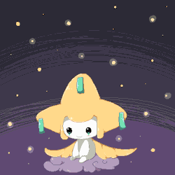 roi-chan:  E vE pixel practice with jirachi //// 
