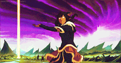 ebonynightwriter: my aesthetic + lok: &gt;&gt; korra tossing unalaq out of the spirit world like the piece of trash he is