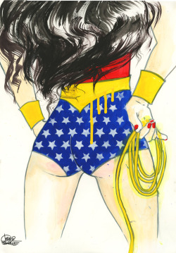 fightoffyourdarling:  xombiedirge:  Superhero Bums by Lora Zombie / Tumblr Part of the POW! POW! art show, opening Saturday 10th August 2013, at Phone Booth Gallery.  Oh my glob, lady superhero/villain butts. This is my new favorite thing. 