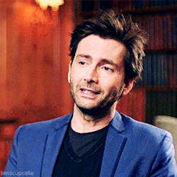 tenthdoctorsrose:  allegoricalrose:  tenscupcake:  (x)  #there are no words to describe the beauty of that messy hair #except maybe that he looks shagged out #which is greatttt a+++ well done mrs dt (tag masterpiece by @lauraxxtennant)    David likes