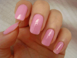 Sissybimbohypnogifs:  Lace And Nails.  In Love With The Pink