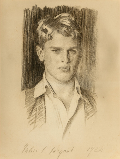 beyond-the-pale: Portrait of Henry Sturgis Russell, 1924  - John Singer Sargent