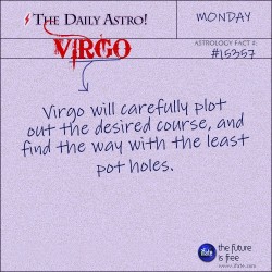 dailyastro:  Virgo 15357: Visit The Daily Astro for more Virgo facts.Come browse through the mind-blowing astrology and zodiac goodness over at iFate. 