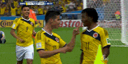 verybursty:  James Rodríguez + Colombia: Still winning the World Cup dance competition! #WorldCup2014 #Baile 