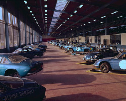 automotivated:  Renault Alpine A110 assembly