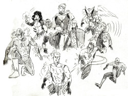 themikebecker:  Random DC sketches
