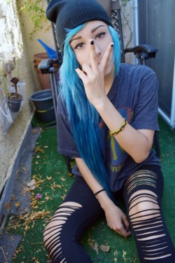 dyed-hair-dont-care:  Follow me on Instagram? @baked_swan