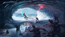 gamefreaksnz:  Concept art for cancelled Star Wars project leaked Some concept art images from the cancelled “Star Wars Battlefront Online” have turned up on the web today.
