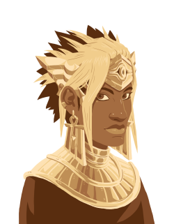 jujuoh:  Golds Palette I couldn’t decide if I wanted the cloak or not so here’s another version too Keep reading 