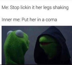msvixen118:  When her legs start shaking suck her clit harder 😈