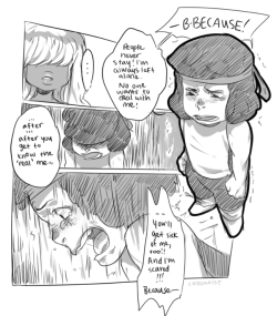 cottonfist:  “Love takes time, and love takes work.” Read from right to left. Had to vent and get some stuff out of my system and Ruby/Sapphire seemed like a good go-to. I don’t know how much of this makes sense entirely, but I was just going