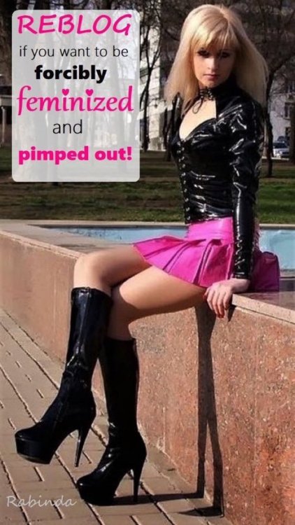 sissysubboyslut:  hannah-dolly:  Yes, just come snatch me away and make me a good girl   Oh yes please 