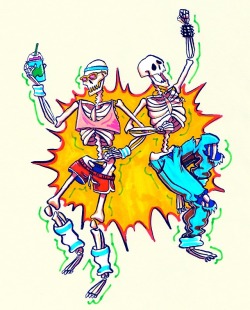 moveslikekeithrichards: Fucking Radical Skeleton Bros