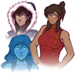 k-y-h-u:  various korra doodles from stream that I don’t know what to do with yet  so much korra &lt;3333