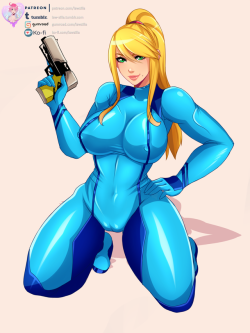 Finished patreon reward for Michael of Samus Aran from Metroid in her zero suit ( ͡° ͜ʖ ͡°)All versions up on my Patreon and on Gumroad for direct purchase.Versions included:  -Traditional-Bikini-Lingerie-Semi nude-Nude-Special (Harem)-Messy versions