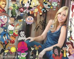 ryncol-flower:  haylike-needle-of-death:  thesupportingcharacter:  ytaz-deactivated20151008: Tara Strong and the characters she voices.  Tara Strong, or, How To Save Money and Casting Time when Making an Animated Television Show Because She Can Do Any