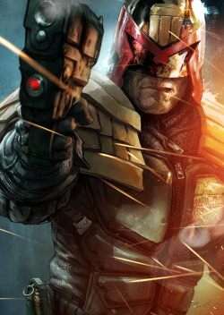 superheroes-or-whatever:  Judge Dredd by !Aleksi-Briclot