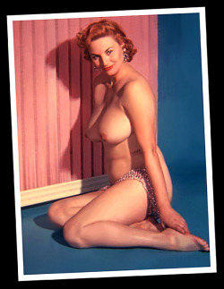     Cherrie Knight       From a color slide series, likely from the mid-1950s..    