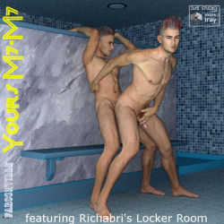 Yours  for M7M7 is a pose set made for Michael 7 and M7 (12 poses), and  corresponding genital poses. Always SET LIMITS ON when prompted by DAZ  Studio. You will need Richabri&rsquo;s The Locker Room. 37% off until 6/20/2017! Check it out!Yours M7M7 