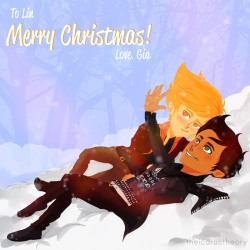 theicarustheory:  So a bunch of us did a Secret Santa Art thing in Homestuck PH and I made this! Merry Christmas Lincham! Hope you like your DirkJake! BONUS: BECAUSE THESE DORKS HAD NEVER EXPERIENCE SNOW BEFORE AND JAKE IS KINDA LIKE WOW DIRK ITS KINDA
