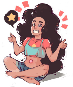 grimphantom:  asieybarbie:  STEVONNIE IS SO IMPORTANT.  Oh yes!  she is a cutie~ &lt;3