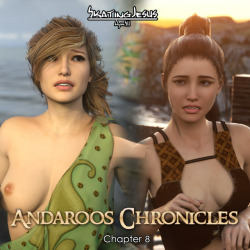 The &ldquo;most wanted&rdquo; woman in Andaroos escaped, but her friend will pay a heavy price for their help&hellip;A HUGE 665 page comic is available now by SkatingJesus! Check it out! Ready for PDF viewing. Andaroos Chronicles - Chapter 8  http://rende