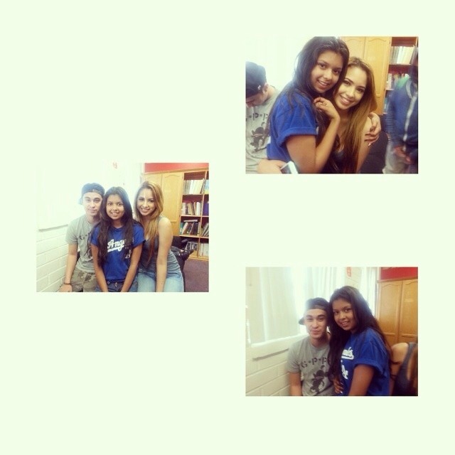 jasminev-news:  June 3rd: Jasmine with some fans at “Boys and Girls Club” in