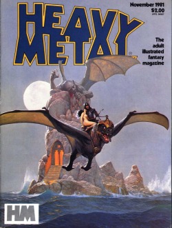 alienssapiens:  Heavy Metal Magazine Covers 