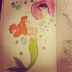 I’ve been colouring at night lately.