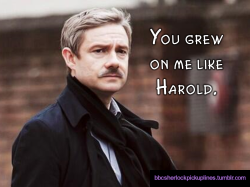 &ldquo;You grew on me like Harold.&rdquo;