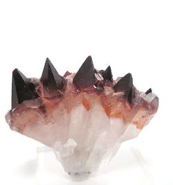 ggeology:  Dog Tooth Calcite with Hematite
