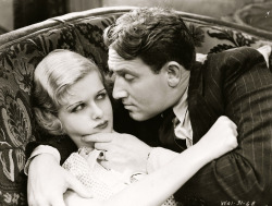  Joan Bennett &amp; Spencer Tracy in “Me and My Gal&ldquo; (1932) 