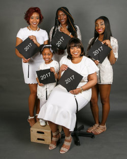 beautypowerblackskin:   Three Generations Of Women In One Family Graduate At The Same Time “I have always taught my girls that they can be whatever they want to be.” Photo by   HAMMOND PHOTO DESIGN STUDIOS, INC.   