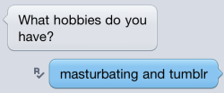 hobbies?