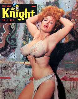 Virginia Bell graces the cover of the August ‘59 (Vol.1 - No.8) edition of ‘SIR KNIGHT’ magazine..