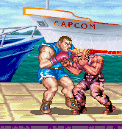 jacoboospina:  knifeandlighter:  i was wondering why m. bison was punching a pastel clad super saiyan 2 gohan, but then i realized it was guile. goddamn street fighter 2 looked like ass.  that’s not Bison tho hahahaha it’s Balrog my man    Nahnanah,